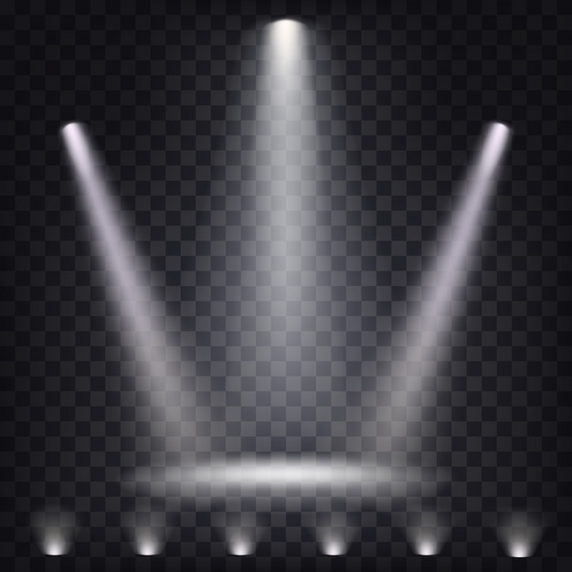 Stage Lights Vector Illustration Stock Vector Ad Pinterest