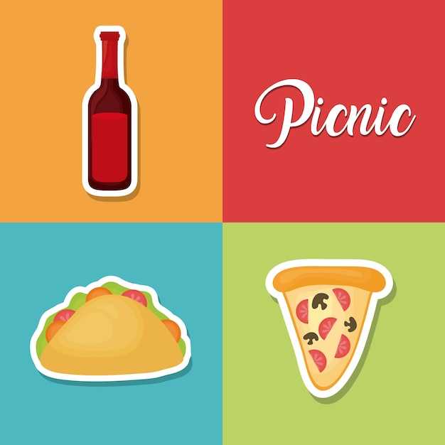 Download Free Set Of Picnic Summer Icon Premium Vector Use our free logo maker to create a logo and build your brand. Put your logo on business cards, promotional products, or your website for brand visibility.
