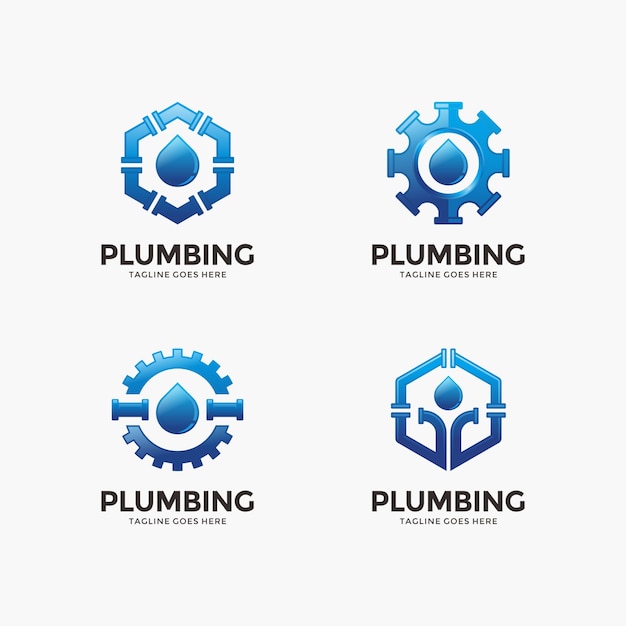 Download Free Set Of Plumbing Water Logo Design Template Premium Vector Use our free logo maker to create a logo and build your brand. Put your logo on business cards, promotional products, or your website for brand visibility.