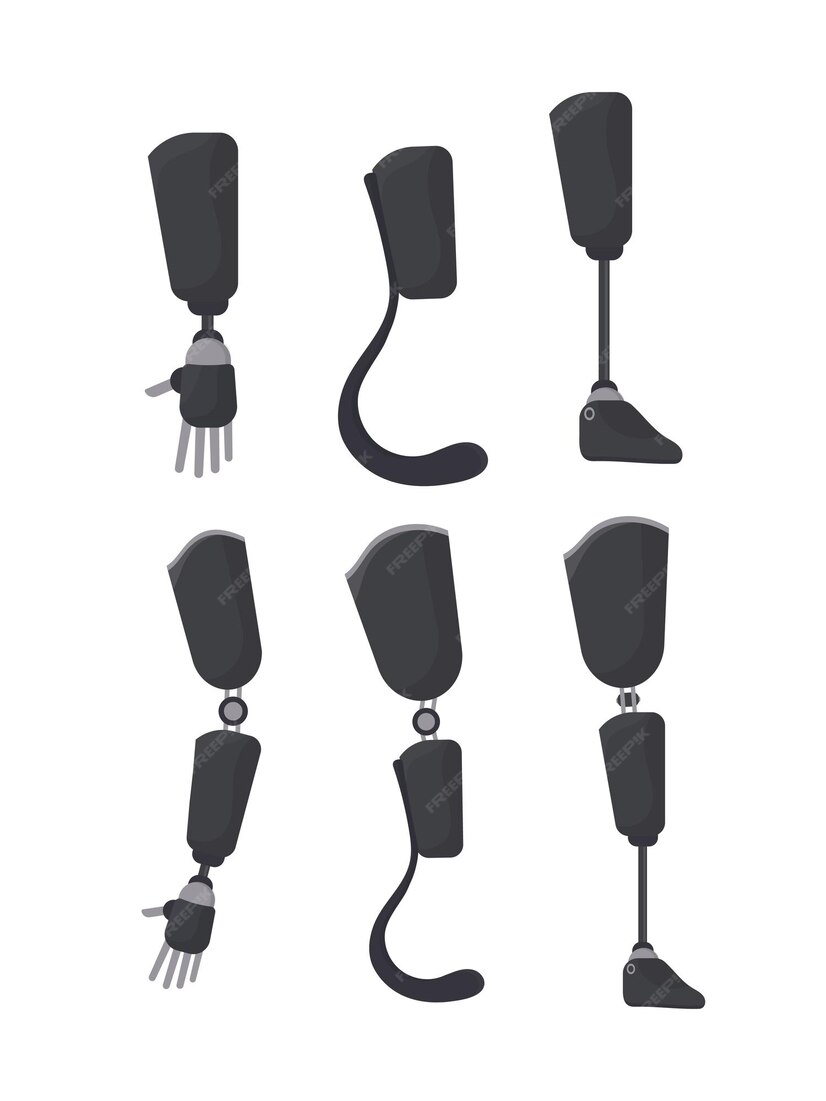 premium-vector-a-set-of-prostheses-for-people-hand-and-leg