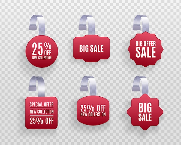 Download Free Set Of Realistic Detailed 3d Red Wobbler Promotion Sale Labels Use our free logo maker to create a logo and build your brand. Put your logo on business cards, promotional products, or your website for brand visibility.