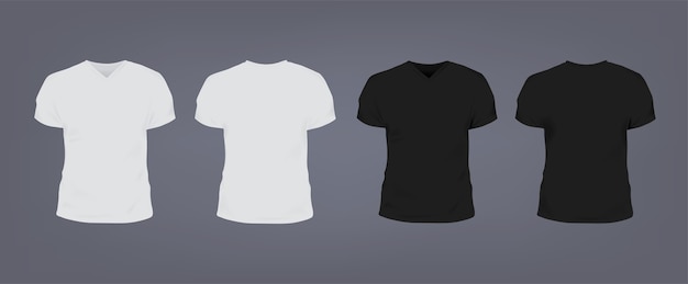 Download Vneck T Shirt Images Free Vectors Stock Photos Psd