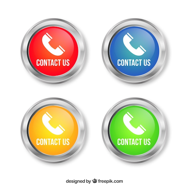 Download Free Set Of Round Buttons With Phone Free Vector Use our free logo maker to create a logo and build your brand. Put your logo on business cards, promotional products, or your website for brand visibility.