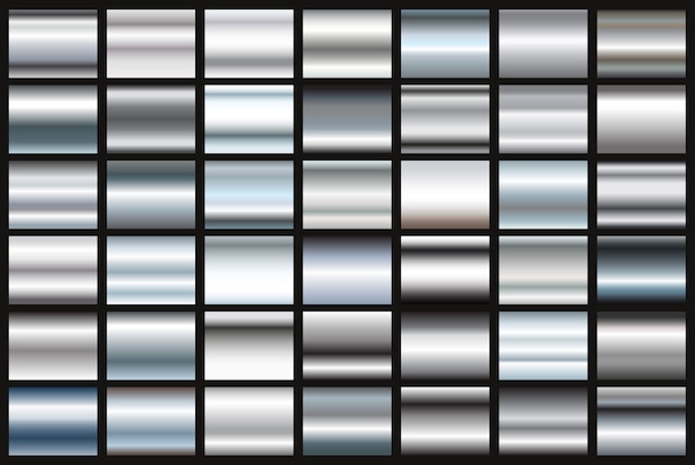 inkscape gradient silver