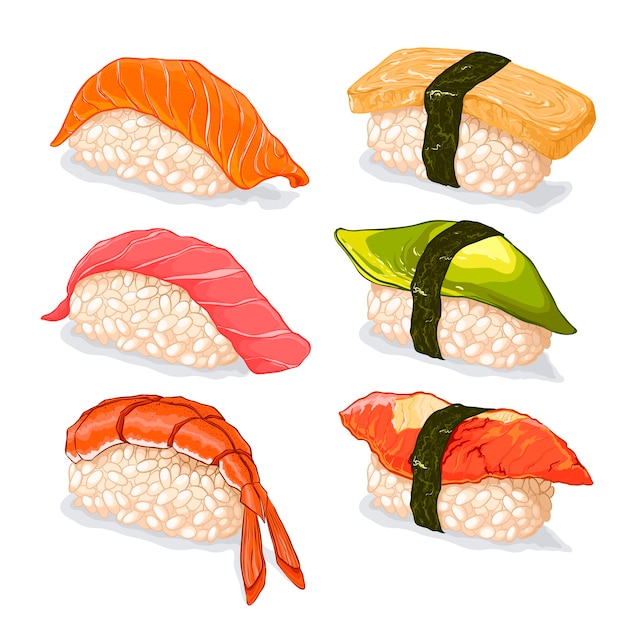 sushi illustration download