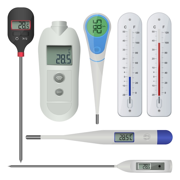 what are the types of thermometer