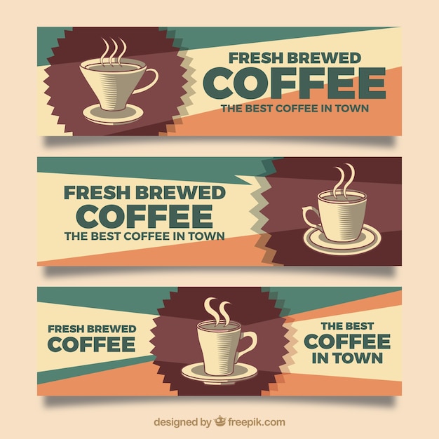 Free Free 172 Coffee Banner Svg SVG PNG EPS DXF File