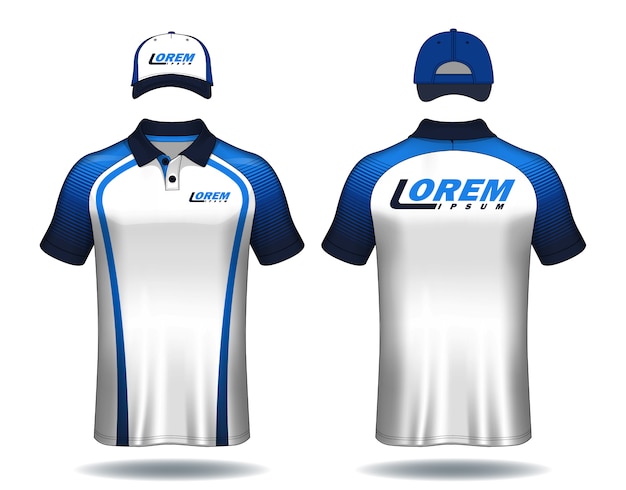 Download Free Set Of Uniform Template Polo Shirts And Caps Premium Vector Use our free logo maker to create a logo and build your brand. Put your logo on business cards, promotional products, or your website for brand visibility.