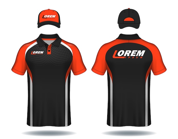 Download Free Set Of Uniform Template Polo Shirts And Caps Premium Vector Use our free logo maker to create a logo and build your brand. Put your logo on business cards, promotional products, or your website for brand visibility.