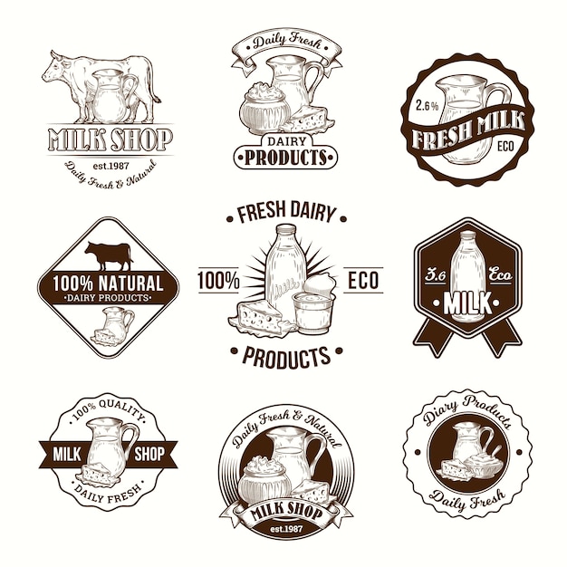 Download Free Download This Free Vector Set Of Vector Illustrations Badges Use our free logo maker to create a logo and build your brand. Put your logo on business cards, promotional products, or your website for brand visibility.