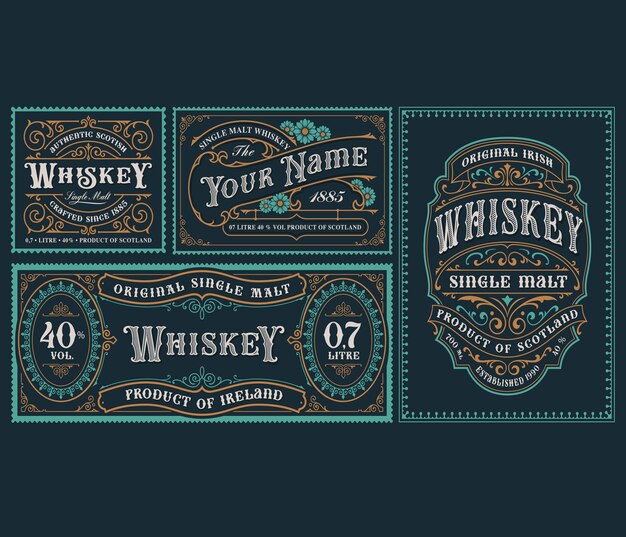 Alcohol Label Template