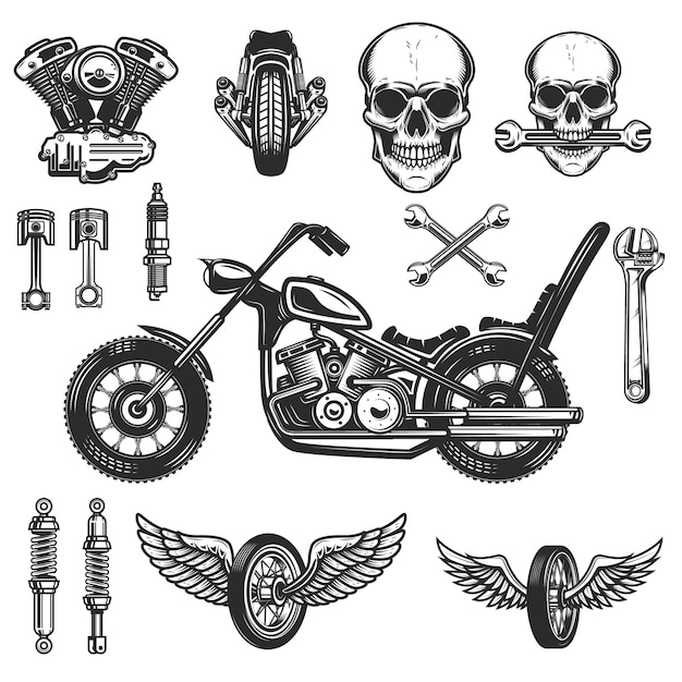 motorcycle elements