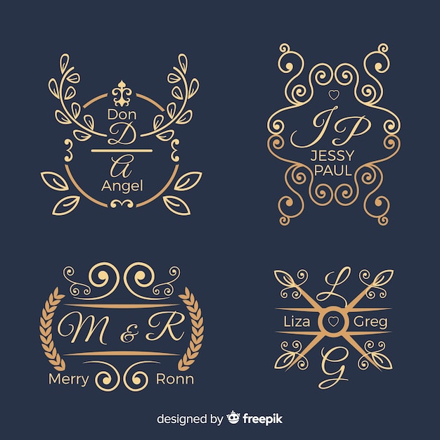 Free Free 205 Wedding Monogram Svg Free SVG PNG EPS DXF File