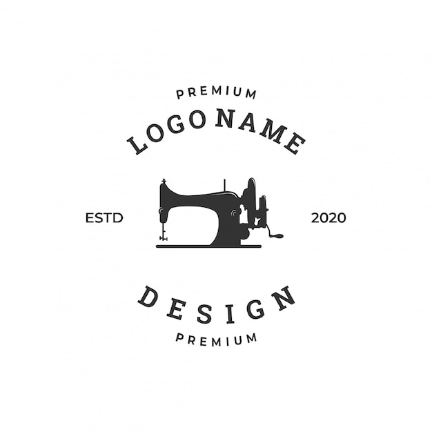 Download Free Sewing Machine Logo Concept Textile Industry Design Template Use our free logo maker to create a logo and build your brand. Put your logo on business cards, promotional products, or your website for brand visibility.