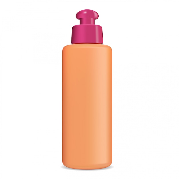 Premium Vector | Shampoo bottle package