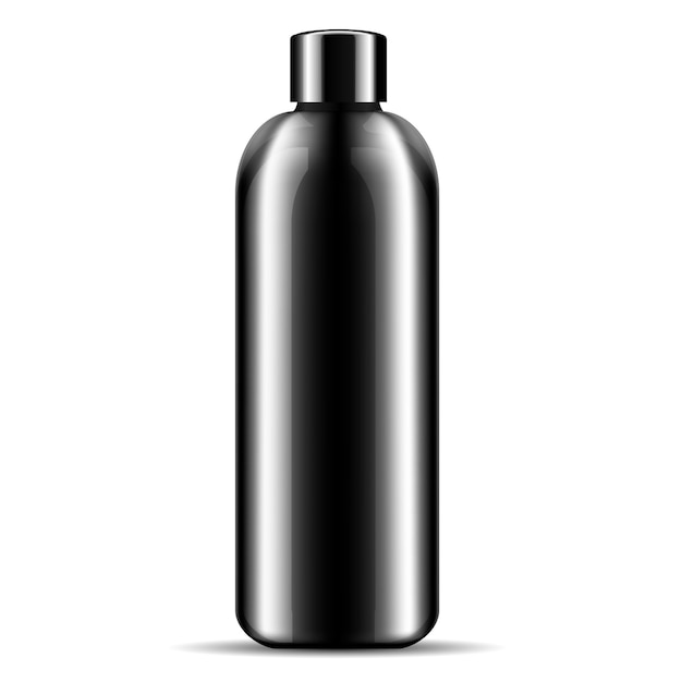 Download Shampoo shower gel cosmetics bottle mockup. | Premium Vector