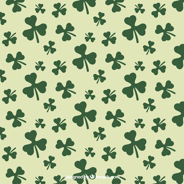 Shamrocks pattern | Free Vector