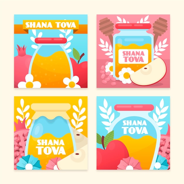 free-vector-shana-tova-card-collection