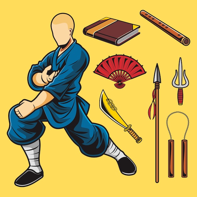 Download Premium Vector | Shaolin vector pack