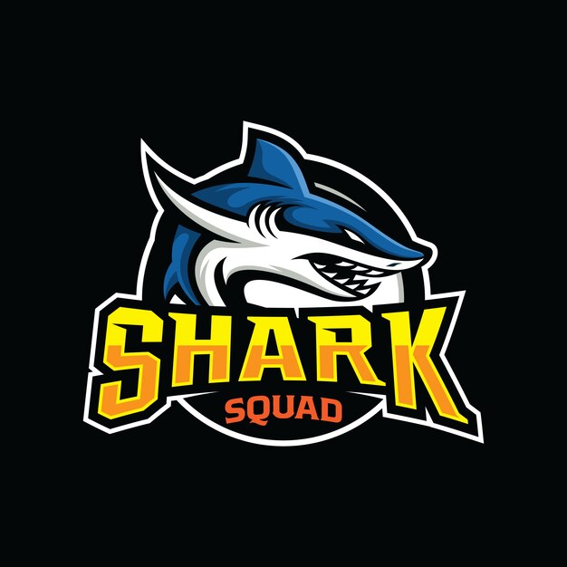 Download Free Shark Esport Gaming Mascot Shield Template Premium Vector Use our free logo maker to create a logo and build your brand. Put your logo on business cards, promotional products, or your website for brand visibility.