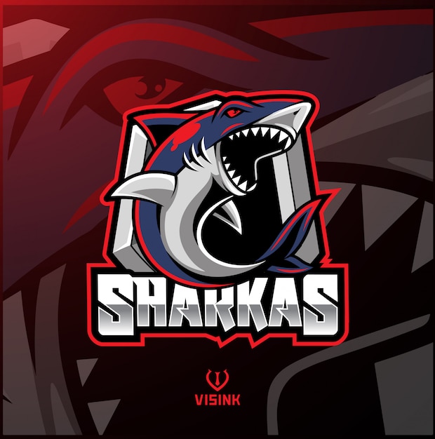Download Free Shark Sport Mascot Logo Design Premium Vector Use our free logo maker to create a logo and build your brand. Put your logo on business cards, promotional products, or your website for brand visibility.