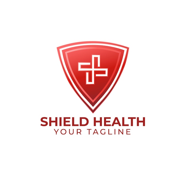 Premium Vector | Shield health logo vector template. suitable for your ...