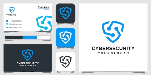 Download Free Shield Icon Logo Cyber Security Symbol Logo Design And Business Use our free logo maker to create a logo and build your brand. Put your logo on business cards, promotional products, or your website for brand visibility.