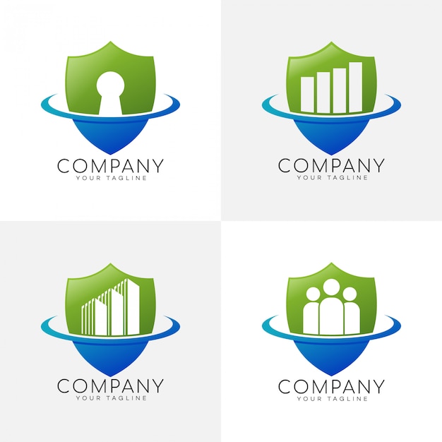Download Free Shield Secure Company Logo Premium Vector Use our free logo maker to create a logo and build your brand. Put your logo on business cards, promotional products, or your website for brand visibility.