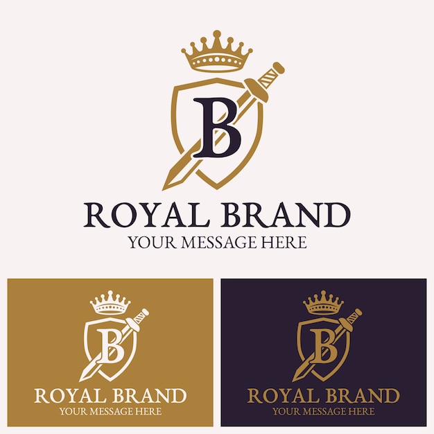 Download Free Shield And Sword With Crown Vector Logo Template Premium Vector Use our free logo maker to create a logo and build your brand. Put your logo on business cards, promotional products, or your website for brand visibility.