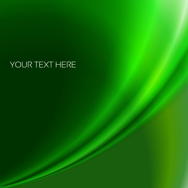 Shiny Green Background With Wave Stock Image Everypixel