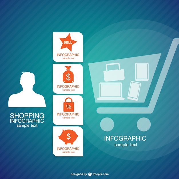 Download Free Download Free Shopping Cart Infographic Design Vector Freepik Use our free logo maker to create a logo and build your brand. Put your logo on business cards, promotional products, or your website for brand visibility.