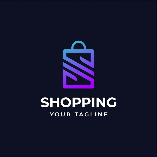 Download Free Shopping Logo Design Template With Letter S Premium Vector Use our free logo maker to create a logo and build your brand. Put your logo on business cards, promotional products, or your website for brand visibility.