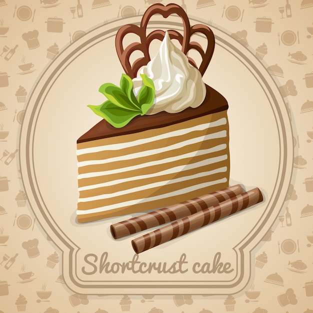 Shortcut cake