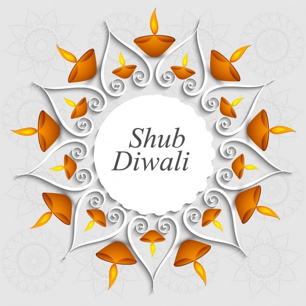 Shub Diwali background