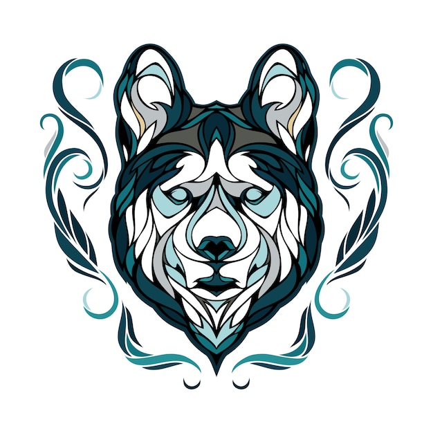 Download Siberian husky | Premium Vector