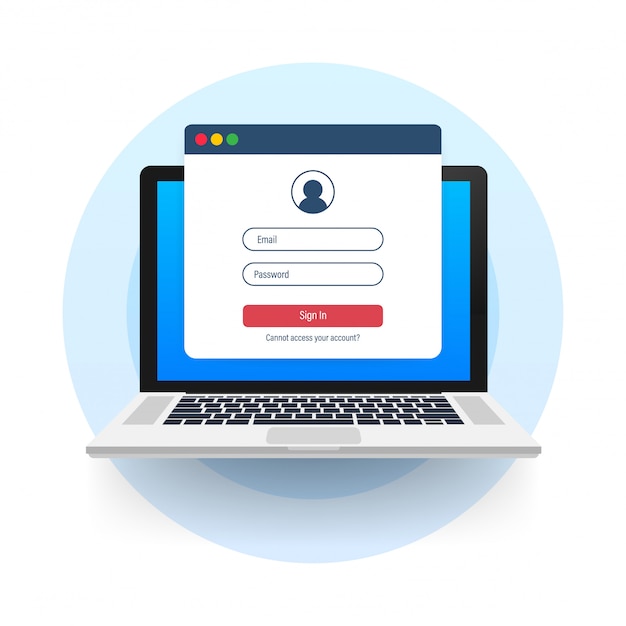 Sign in to account user authorization login  