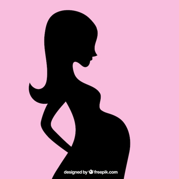 Diet Tips For Pregnant Lady Silhouette