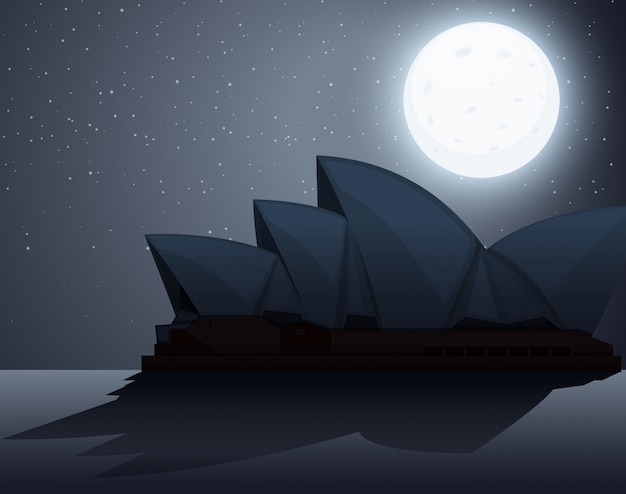 Download Free Silhouette Scene Wtih Sydney Opera House At Night Time Premium Use our free logo maker to create a logo and build your brand. Put your logo on business cards, promotional products, or your website for brand visibility.