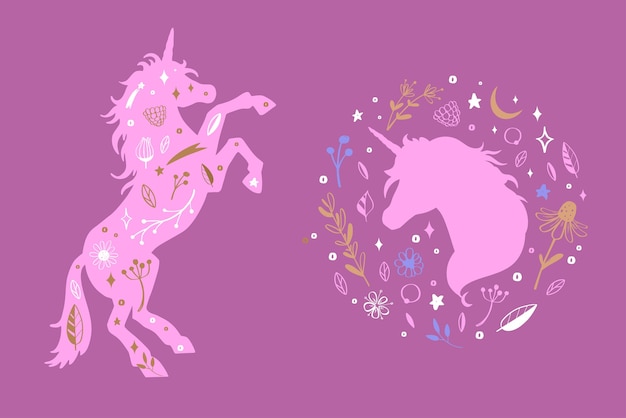 Download Unicorn Silhouette Images Free Vectors Stock Photos Psd