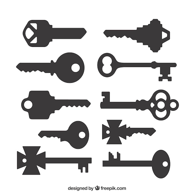 Key Silhouette Vectors, Photos and PSD files | Free Download