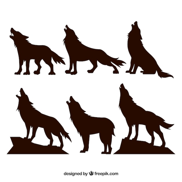 Free Free 241 Svg Baby Wolf Silhouette SVG PNG EPS DXF File