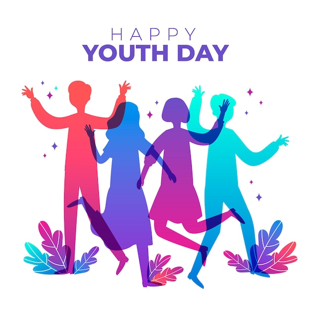 Download Free Silhouettes Youth Day Free Vector Use our free logo maker to create a logo and build your brand. Put your logo on business cards, promotional products, or your website for brand visibility.