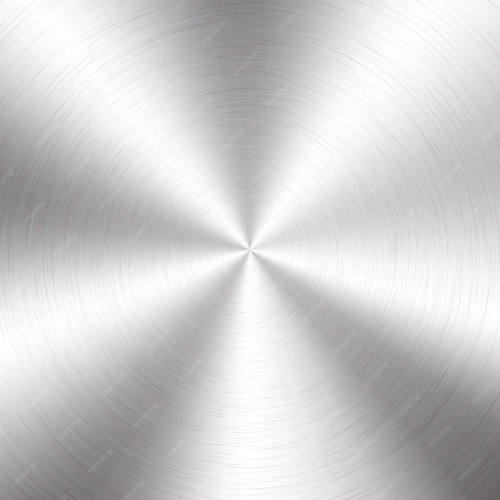 Premium Vector | Silver metallic radial gradient with scratches. titan ...