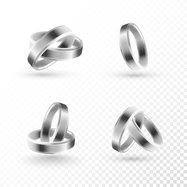 Download Free Silver Wedding Rings Premium Vector Use our free logo maker to create a logo and build your brand. Put your logo on business cards, promotional products, or your website for brand visibility.