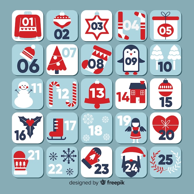 simple dimple advent calendar