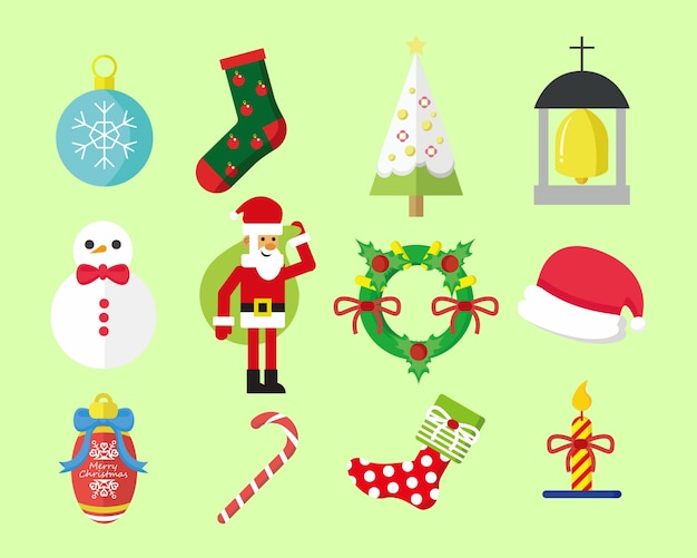 Download Premium Vector | Simple christmas graphic pack