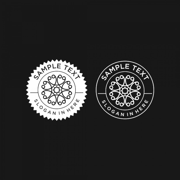 Download Free Simple Circle Mandala Vintage Logo Design Premium Template Stock Use our free logo maker to create a logo and build your brand. Put your logo on business cards, promotional products, or your website for brand visibility.