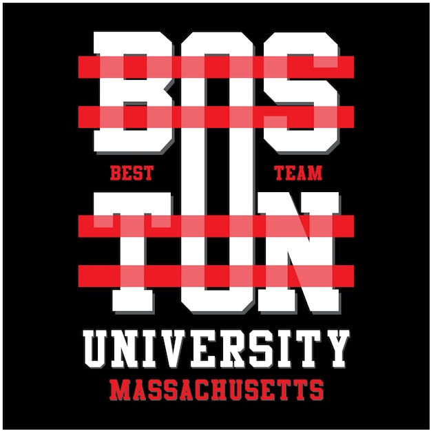 premium-vector-simple-design-boston-university-typography-premium-vector