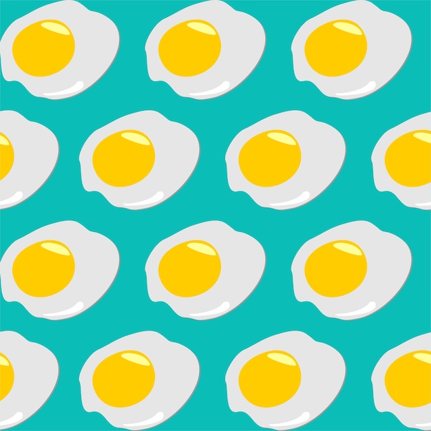 Premium Vector | Simple egg pattern