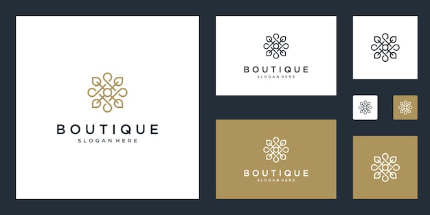 Download Free Simple And Elegant Floral Monogram Template Elegant Line Art Logo Use our free logo maker to create a logo and build your brand. Put your logo on business cards, promotional products, or your website for brand visibility.